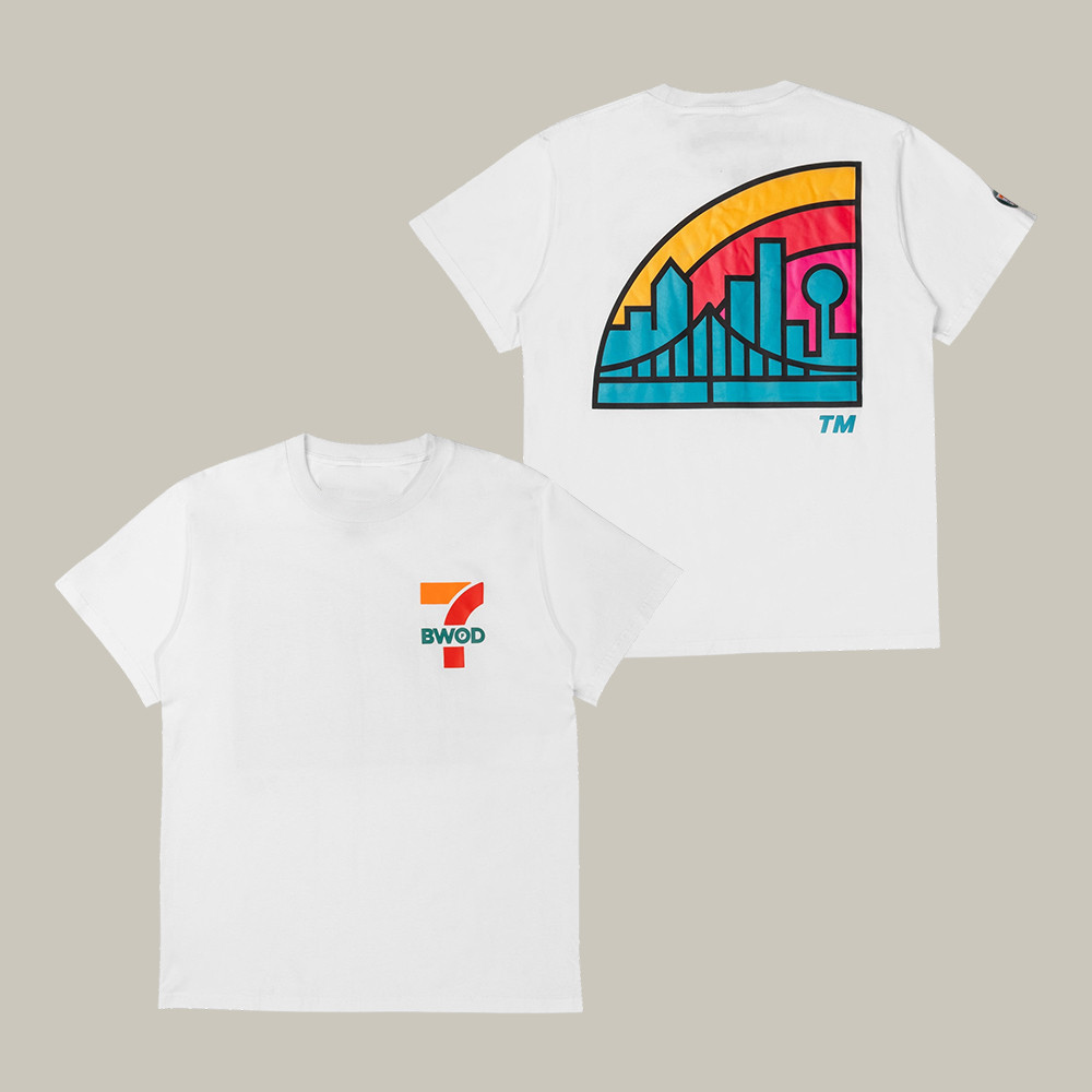 7 Eleven x By Way Of Dallas Skyline T-Shirt Convenience Store Merch Good Gift For Him
