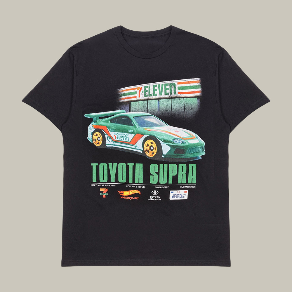 7 Eleven x Hot Wheels Toyota Supra T-Shirt 7 Eleven Birthday Shirt Best Gift For Racer Lovers