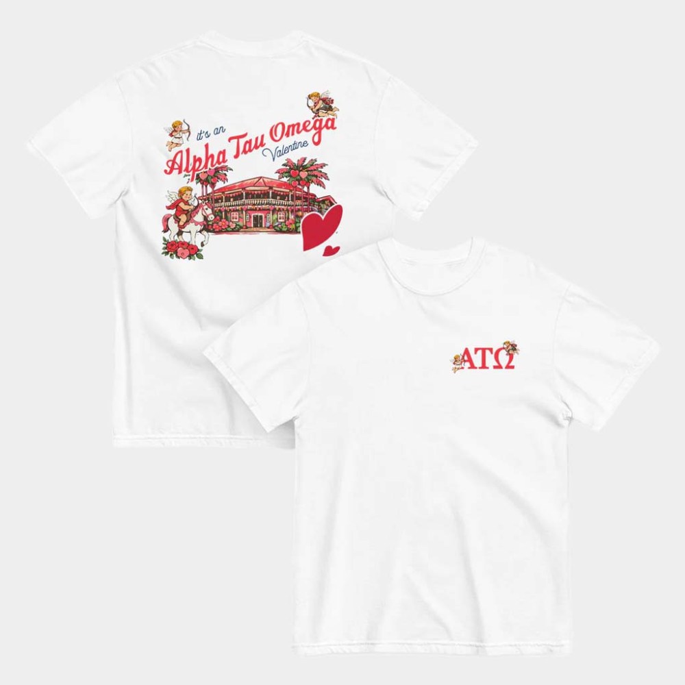 ATO Merch Alpha Tau Omega Valentines T-Shirt ATO Shirt Gifts For Him Her