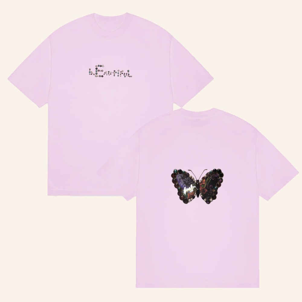 Above The Clouds Merch Jewel Pink T-Shirt Christmas Gifts For Girlfriend