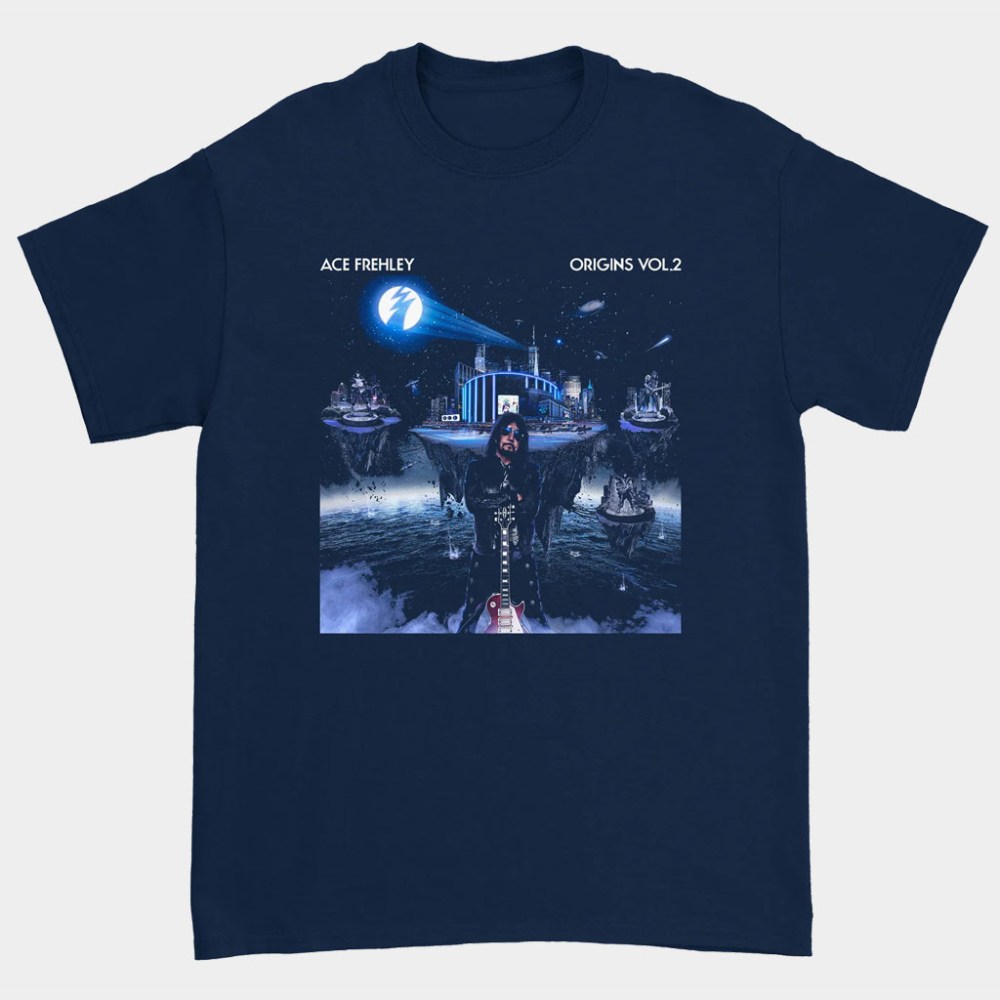 Ace Frehley Merch Origins Vol 2 T-Shirt Ace Frehley Shirt Music Lover Gifts For Him
