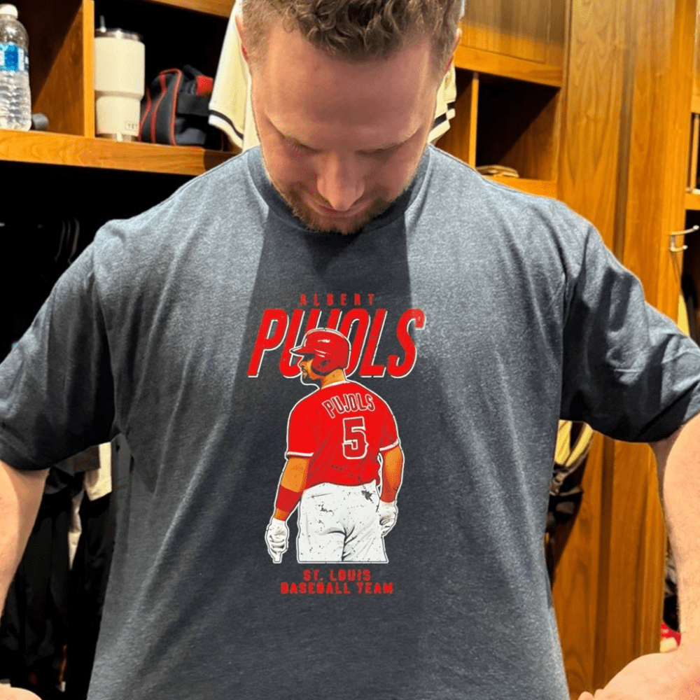 Albert Pujols St Louis Baseball Team T-Shirt Albert Pujols Merch Best Gifts For Baseball Lovers