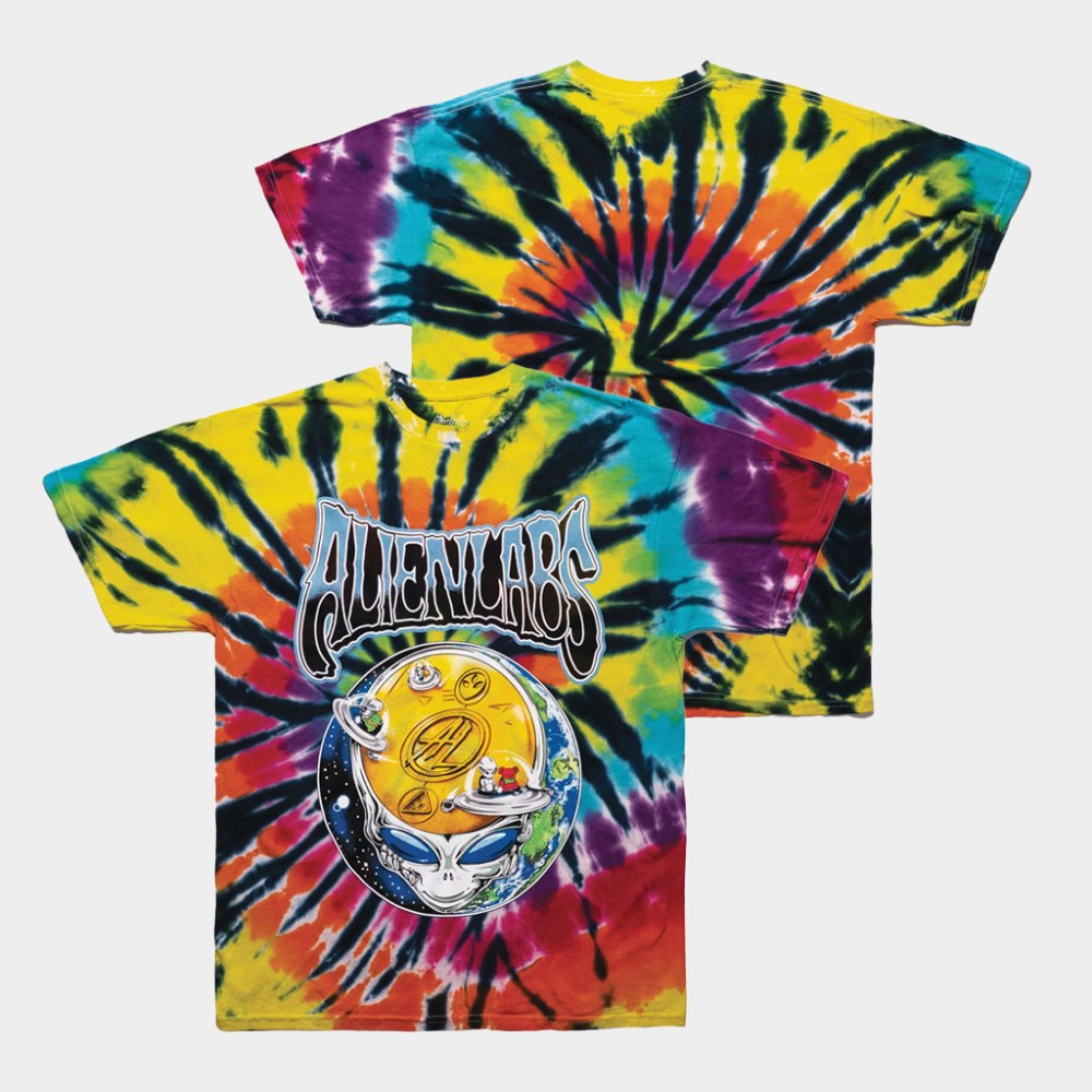 Alienlabs Apparel Merch Steal Your Space Tie Dye T-Shirt Best Gifts For BFF