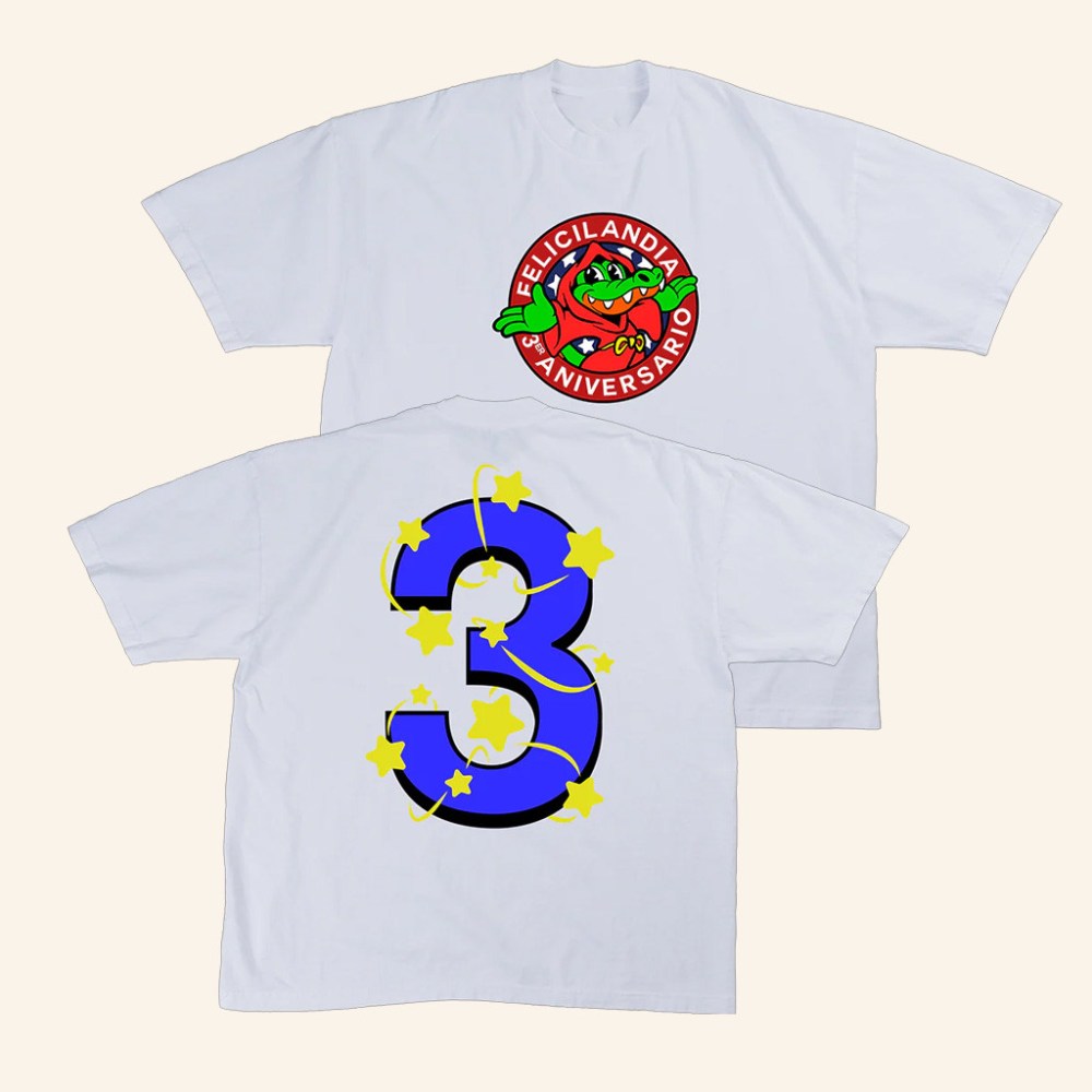 Alvaro Diaz Merch Felicilandia 3 Year Anniversary T-Shirt Gifts For Music Lovers
