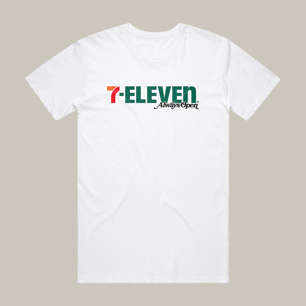 Always Open Logo 7 Eleven T-Shirt Convenience Store Merch Unique Gift For Brother Birthday