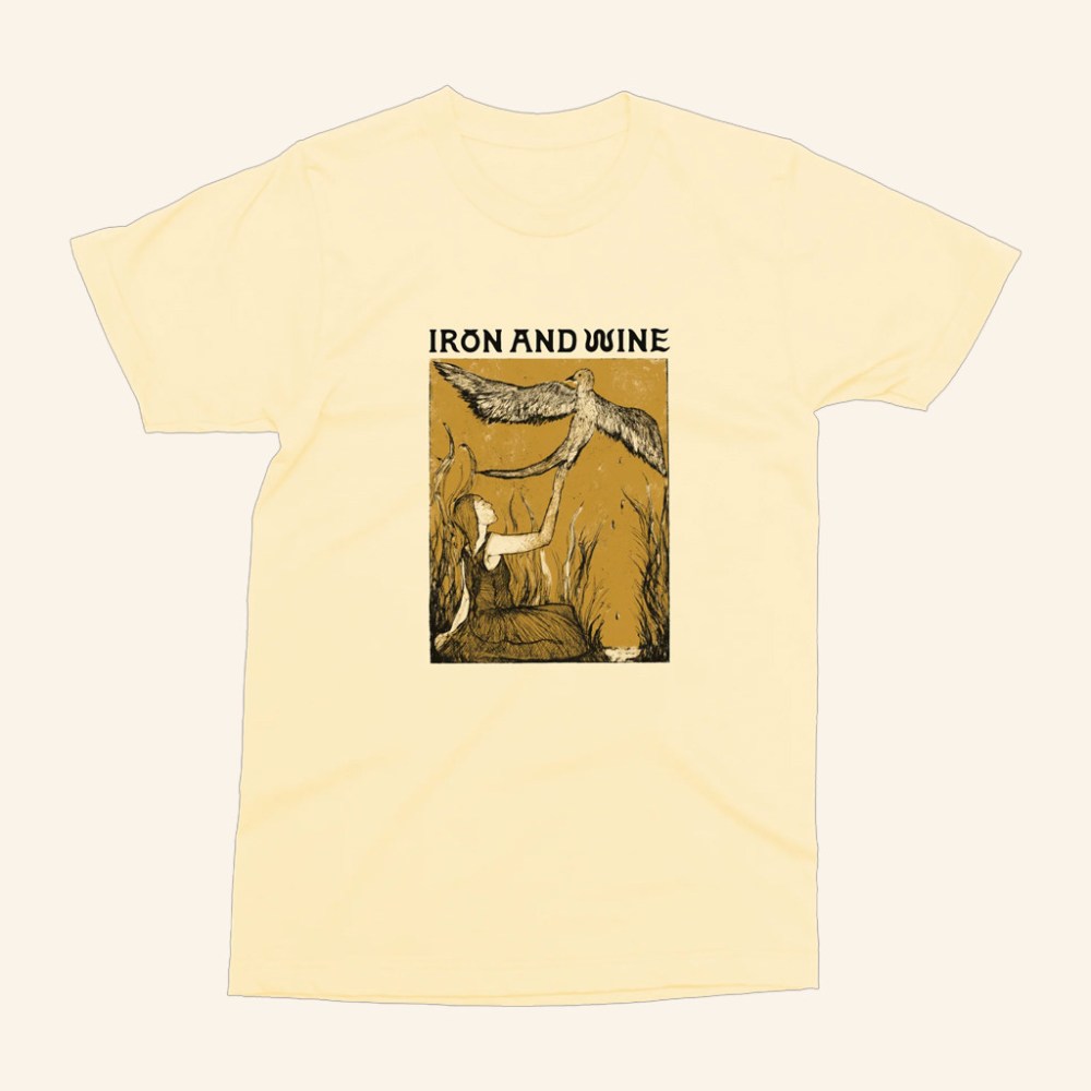 Ambient Inks Merch Bird Iron And Wine T-Shirt Christmas Gifts For Him