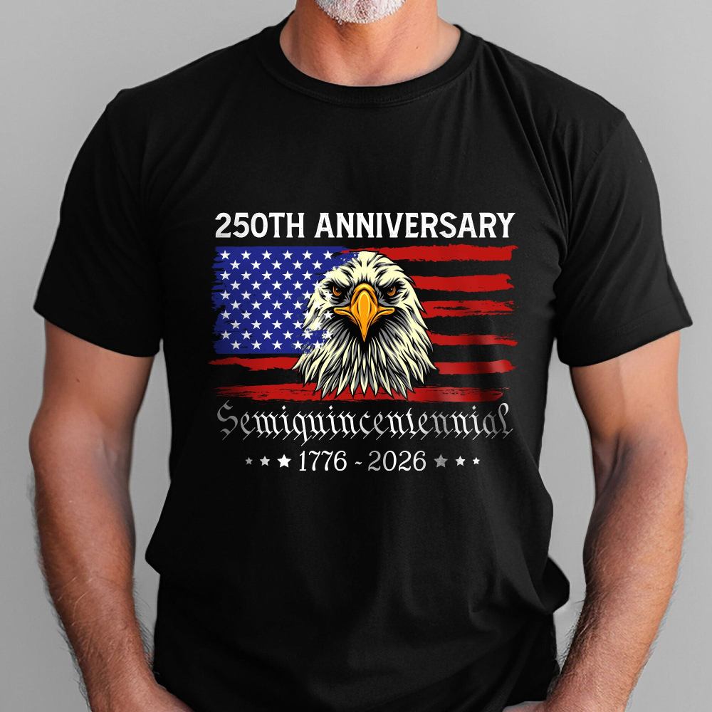 America 250 Merchandise Patriotic America T-Shirt 250th Anniversary Semiquincentennial Tee