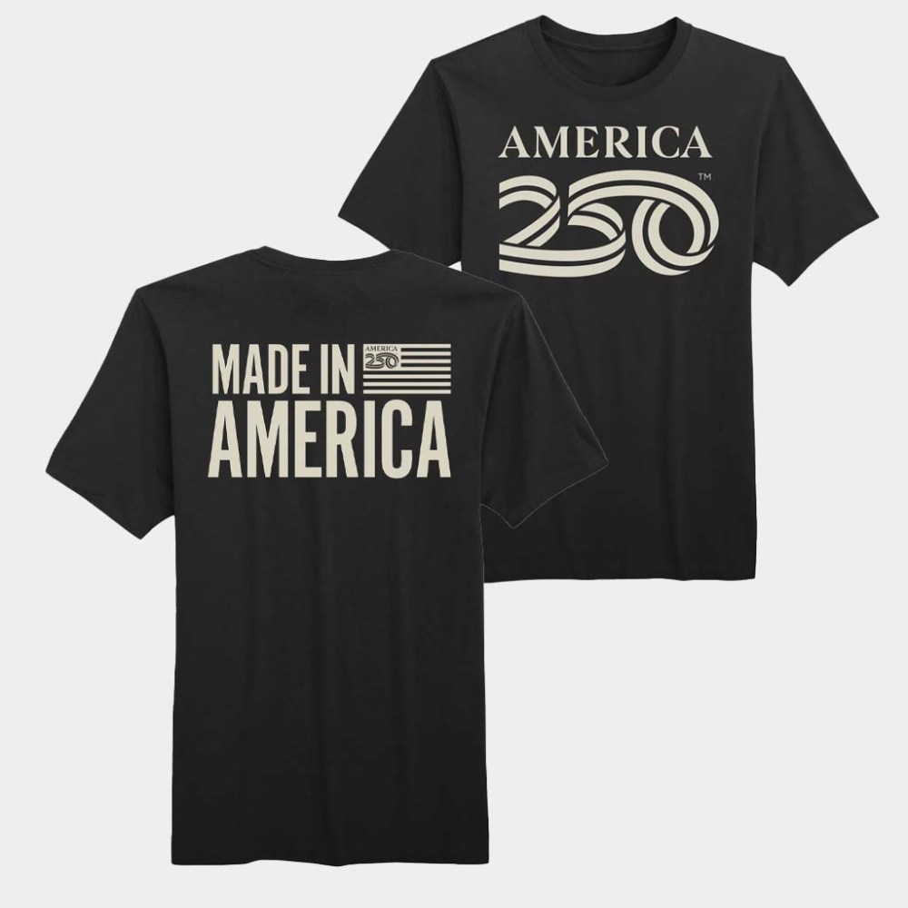 America250 Merch Made In America T-Shirt America 250 Shirt Patriotic Gifts For Husband