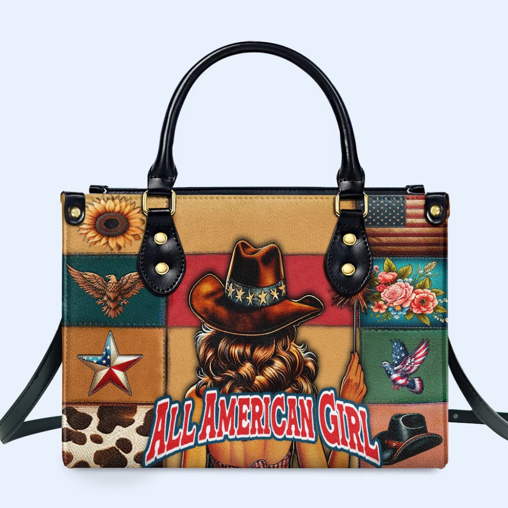 American Girl 1776 2026 250th Anniversary Leather Handbag Independence Day Gift For Momther