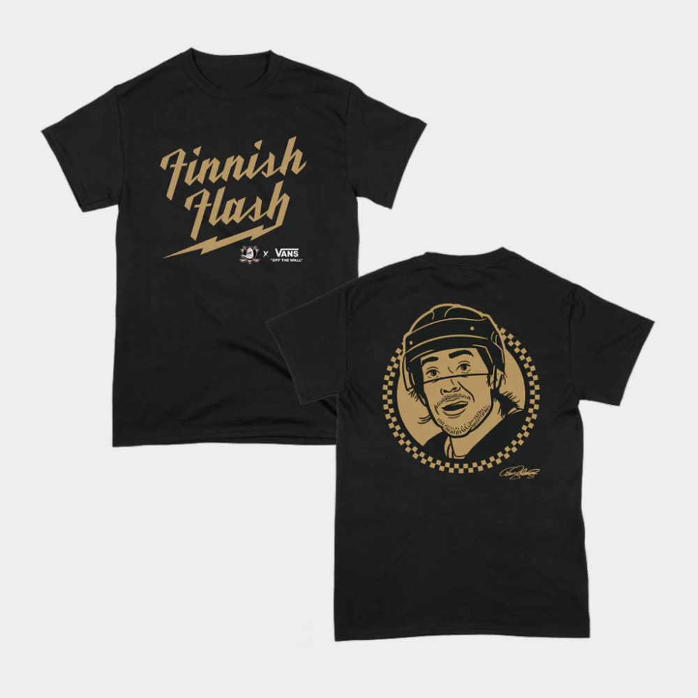 Anaheim Team Merch Finnish Flash Stamp T-Shirt Birthday Ideas For Him