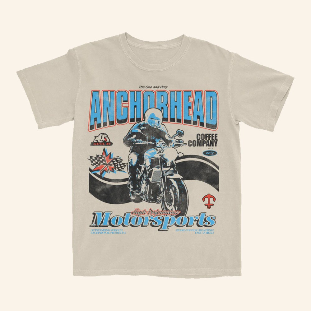 Anchorhead Coffee Merch Anchorhead Moto T-Shirt Best Gifts For Husband