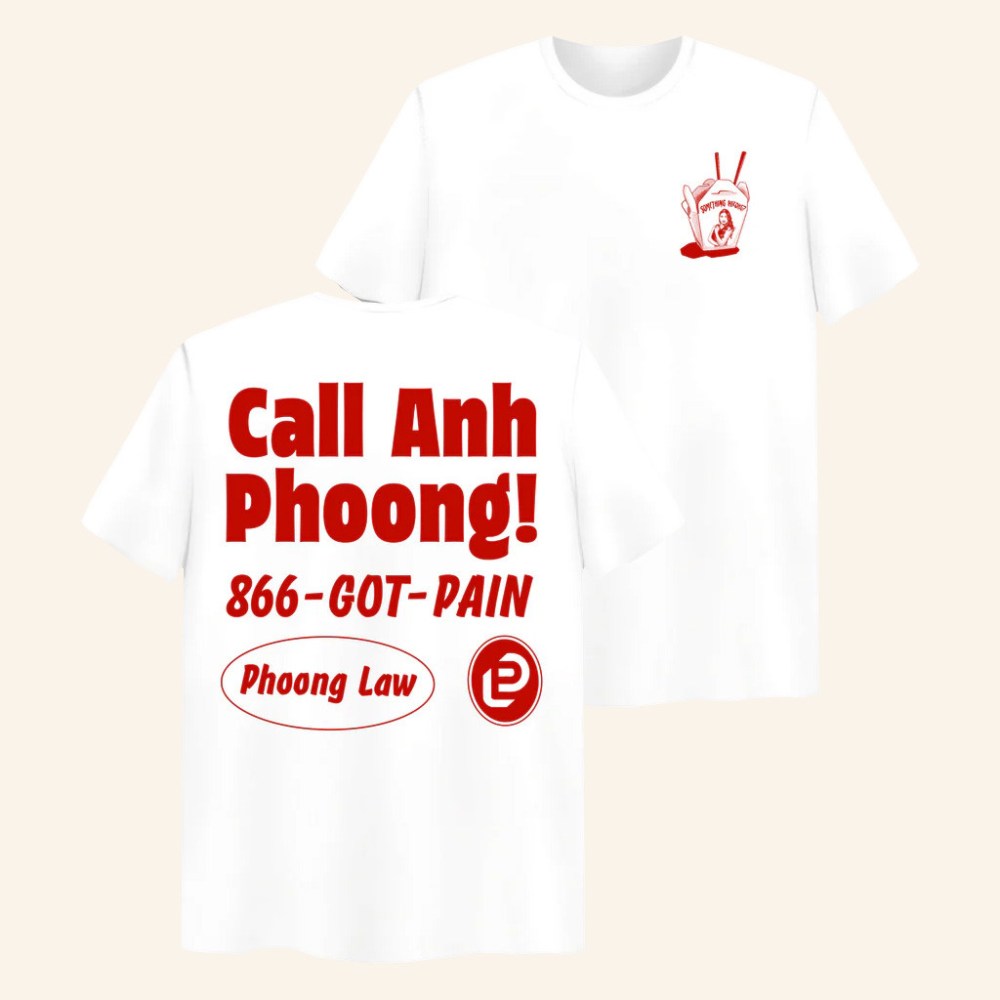 Anh Phoong Merch Anh Phoong Takeout T-Shirt Birthday Gift For Husband