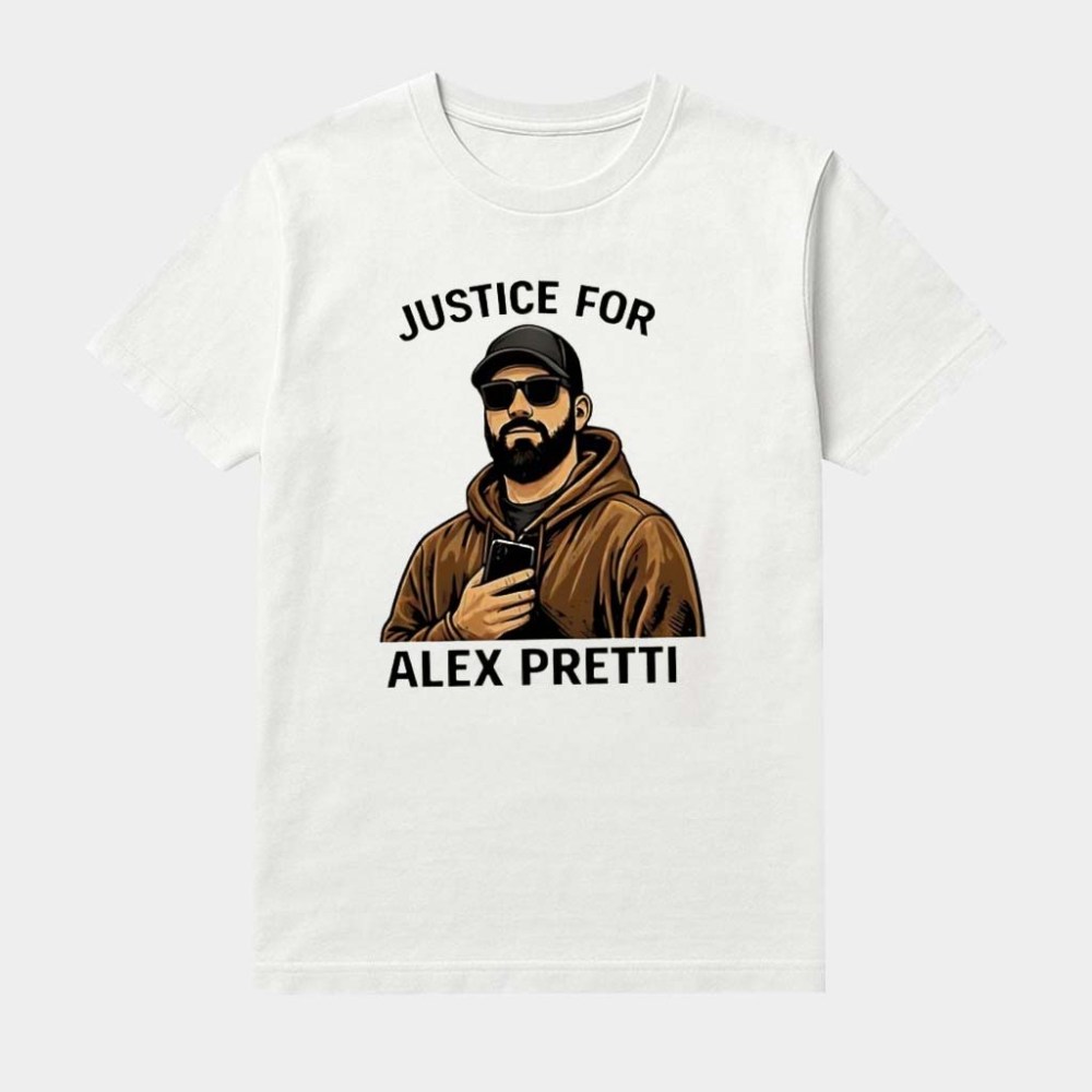 Anti Ice Human Rights Justice For Alex Pretti Shirt Abolish ICE Apparel Alex Pretti Merch
