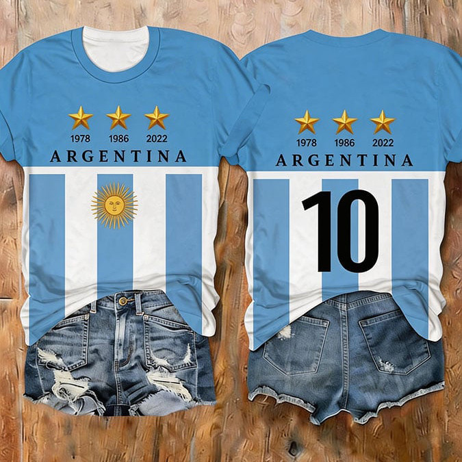Argentina FIFA World Cup 2026 T-Shirt FIFA Club World Cup Bracket Good Gift For Fans