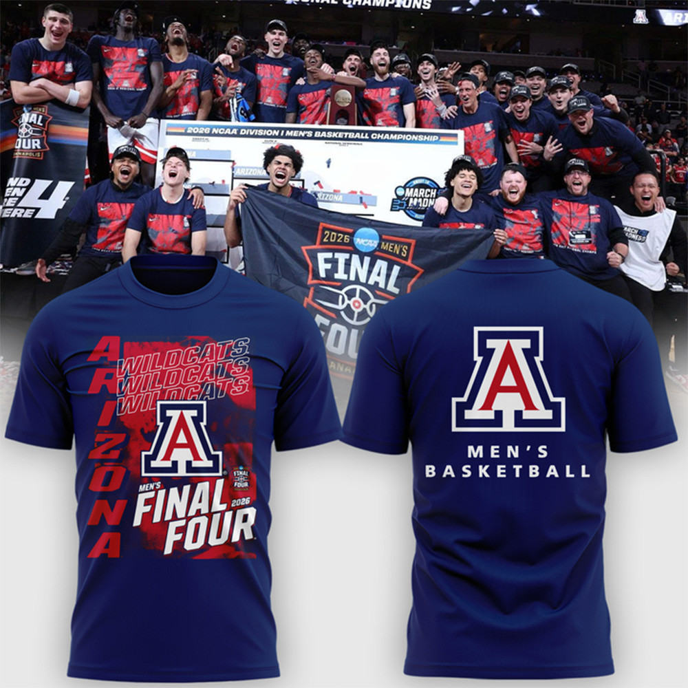 Arizona 2026 Men's Basketball T-Shirt March Madness Final Four T-Shirt Basketball Lover Shirt