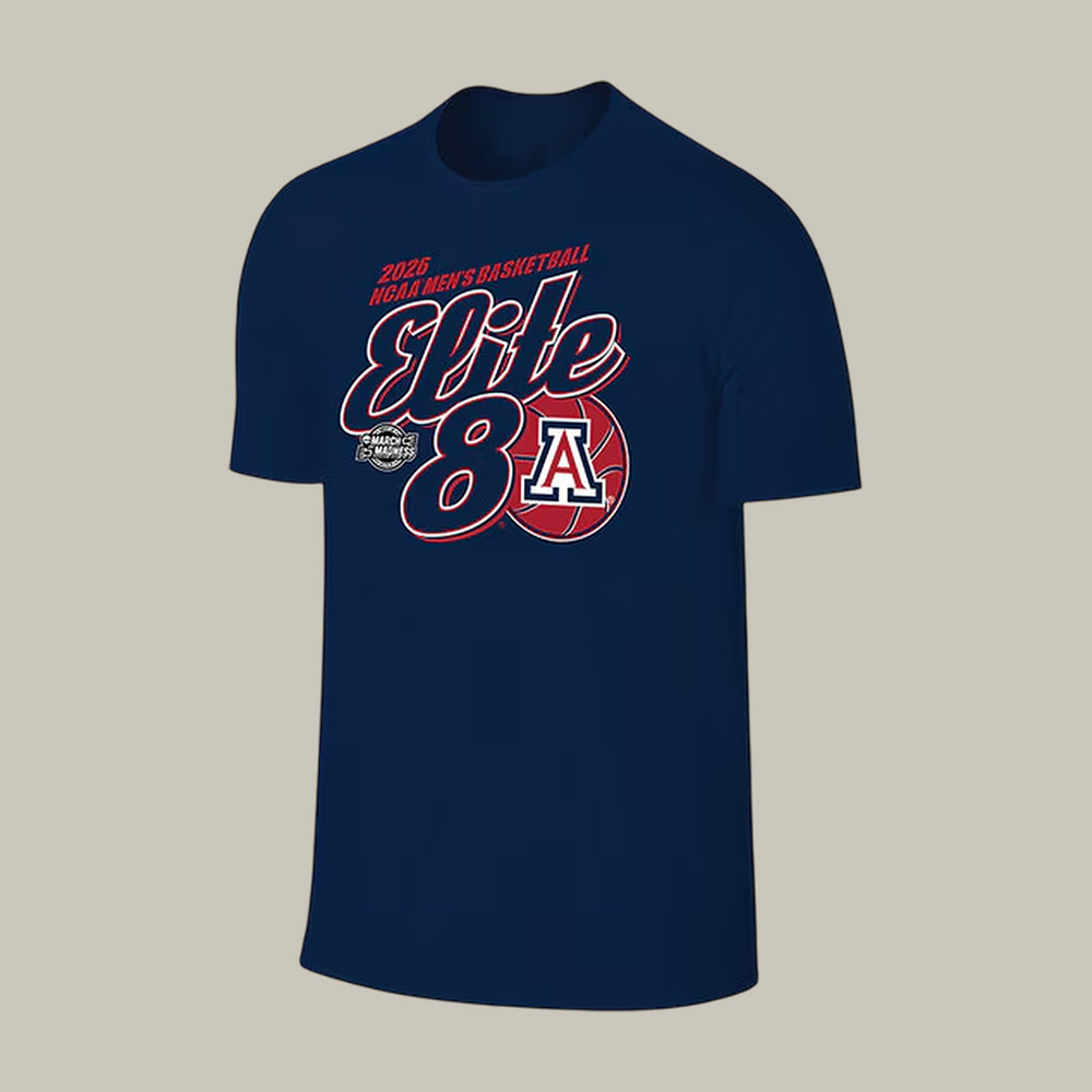 Arizona Wildcats 2026 NCAA Men's Basketball Final Four T-Shirt March Madness Merch