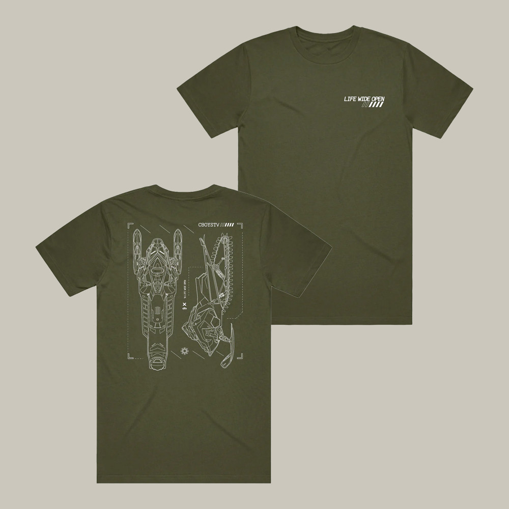 Army Snowmobile Spec CboysTV T-Shirt CboysTV Fan Merch Unique Gift For Father's Day