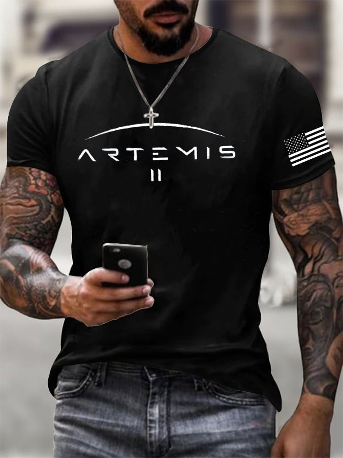 Artemis II 2026 T-Shirt Future Lunar Explorer Merch Gift For NASA Enthusiast