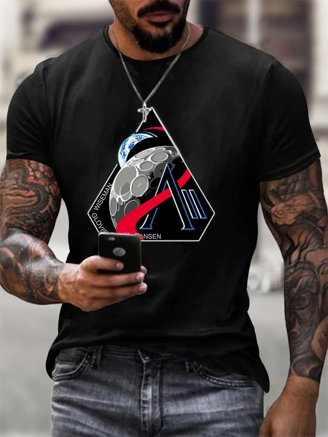 Artemis II Mission Moon Landing T-Shirt NASA Moon Mission 2026 Apparel Gift For Boyfriend