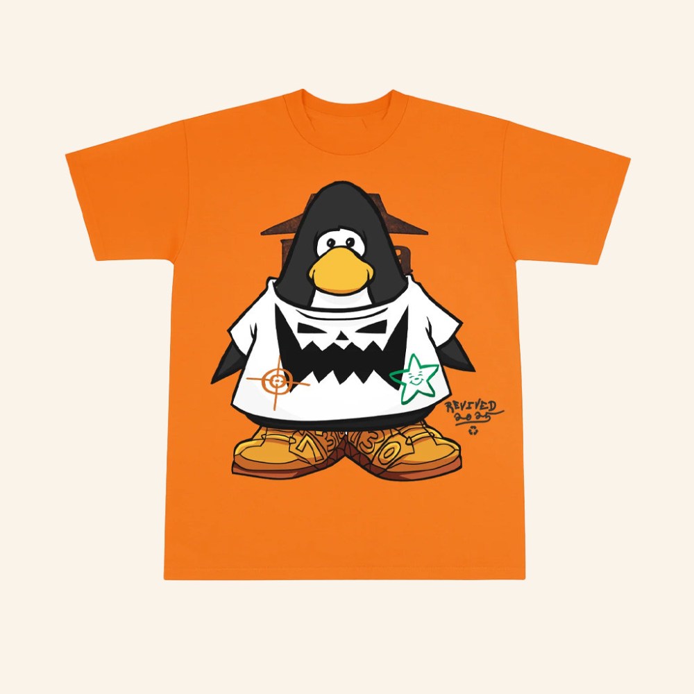 Asspizza Merch Club Penguin Revived Shirt Best Gifts For Husband