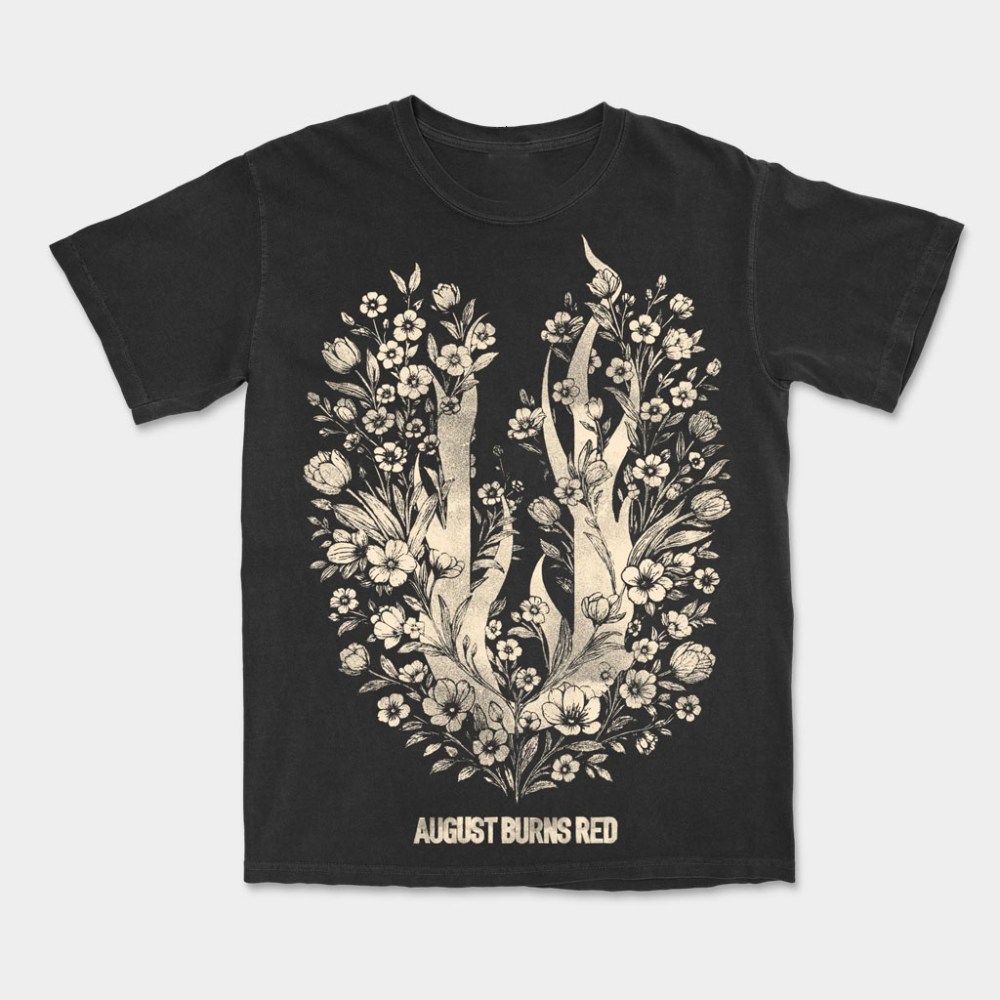 August Burns Red Tour Merch Flowering U T-Shirt August Burns Red Shirt Gifts For Sister