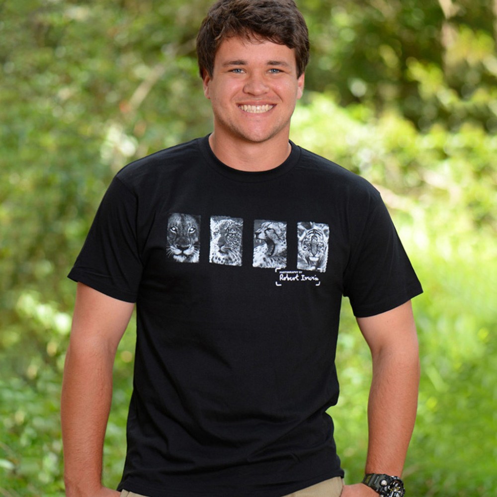 Australia Zoo Robert Irwin Merch Robert Irwin Big Cat T-Shirt Gifts For Husband