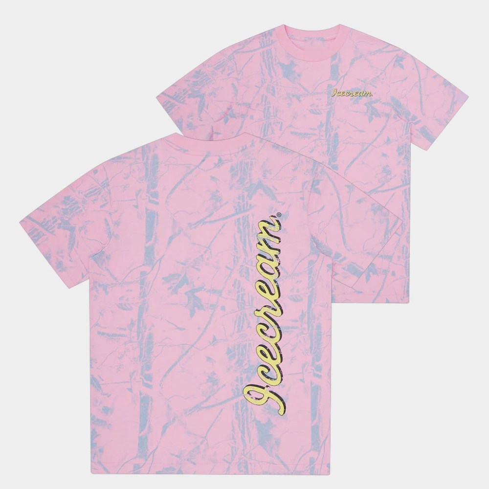 BBCIcecream Merch Icecream Spring 26 Tree Camo T-Shirt Birthday Gift For Her