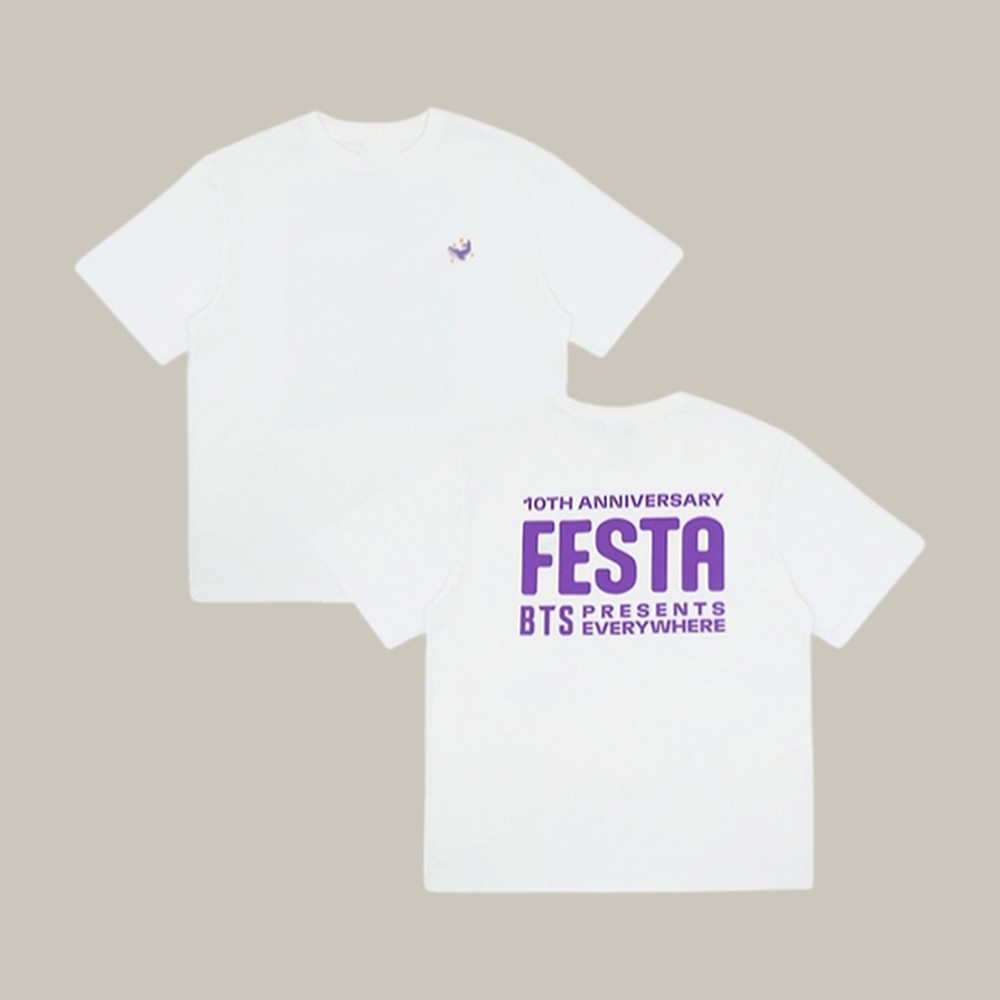 BTS Festa 10Th Anniversary T-Shirt BTS 2026 World Tour Merch Unique Gift For Army
