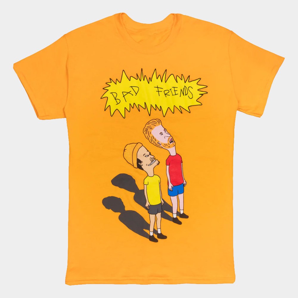 Bad Friends Merch 2026 Bobby And Andrew T-Shirt Yellow Gifts Ideas For Podcast Fans