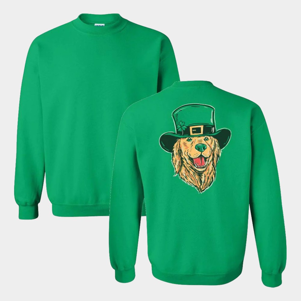 Barstool Sports Merch Leprechaun Dog Sweatshirt St Patrick's Day Apparel Gifts For Dog Lovers