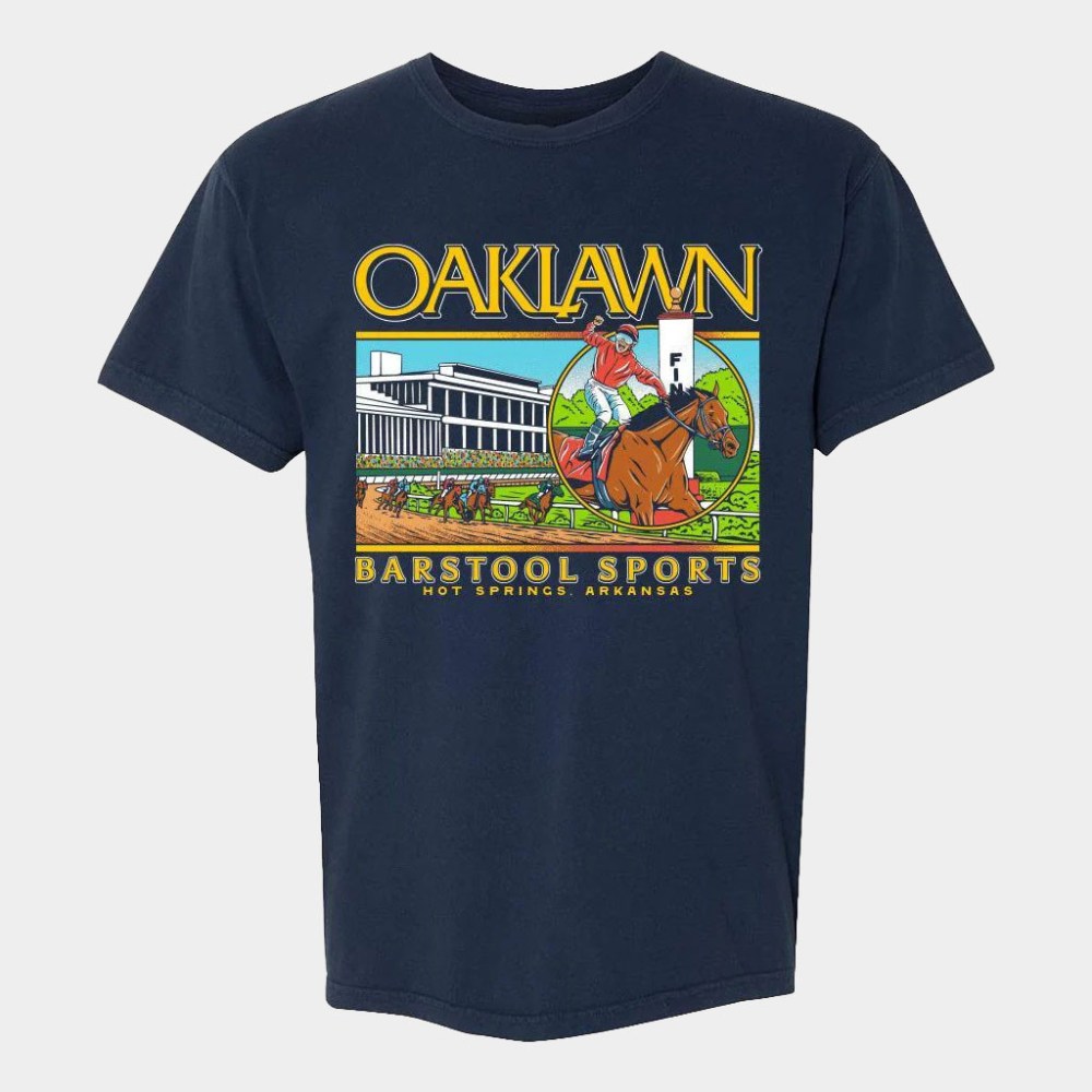 Barstool Sports Merch Oaklawn x Barstool Sports Photo Finish T-Shirt Gifts For Fans