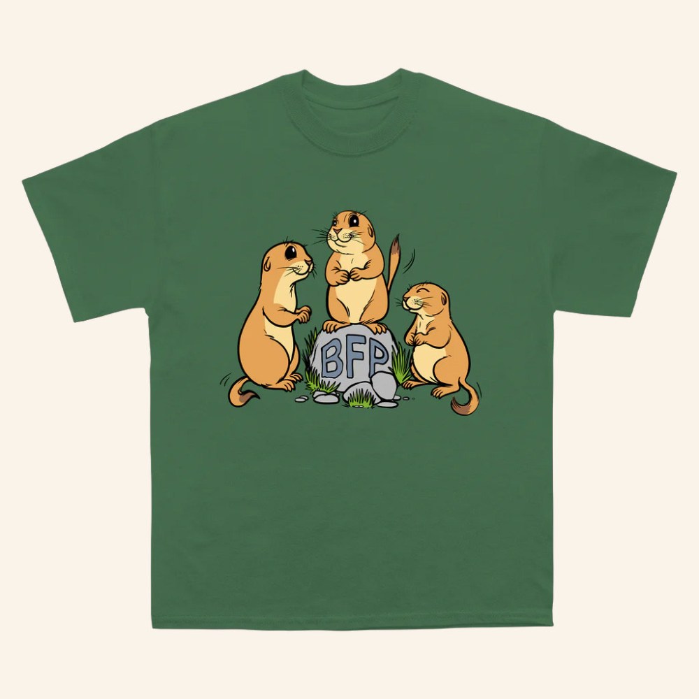 Bass Fishing Productions Merch Prairie Dog Shirt Christmas Gifts For Boyfriend