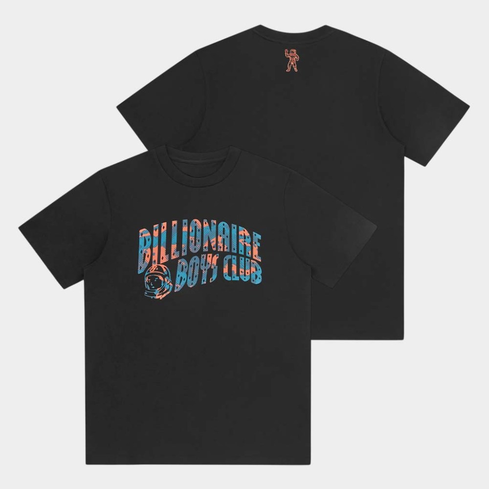Bbcicecream Merch Store Overlay Camo Fill Arch Logo T-Shirt ÃƒÂ¯Ã‚Â¿Ã‚Â½ Black