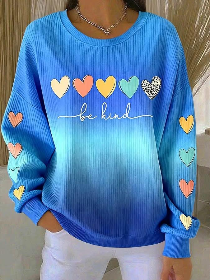 Be Kind Sweatshirt Kindness Sweatshirt Human Rights Apparel Gifts For Friends