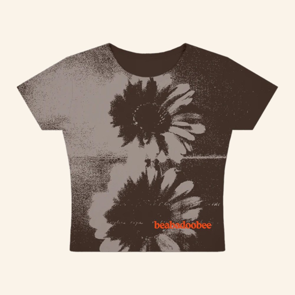 Beabadoobee Merch Fake It Flowers Baby Tee Beabadoobee Shirt Xmas Gifts For Sister