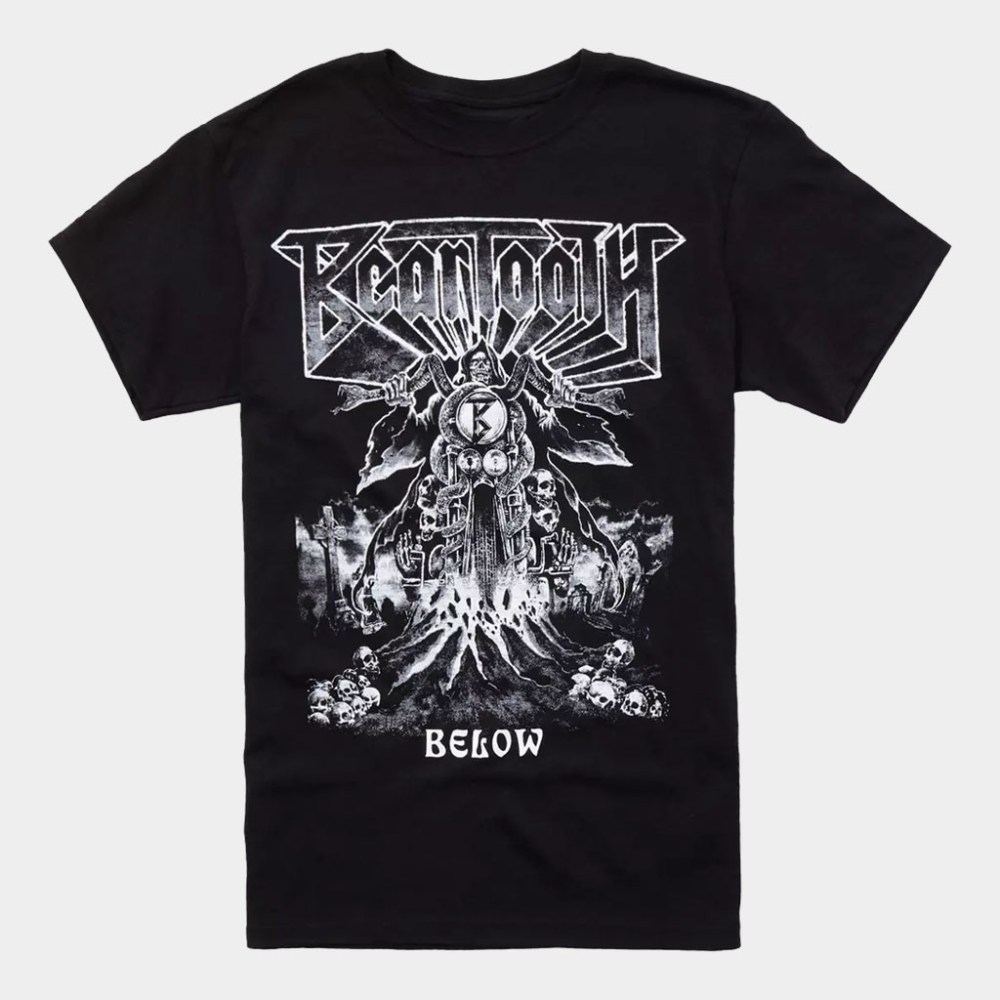 Beartooth Merch 2026 Beartooth Below T-Shirt Gifts Ideas For Rock Lovers