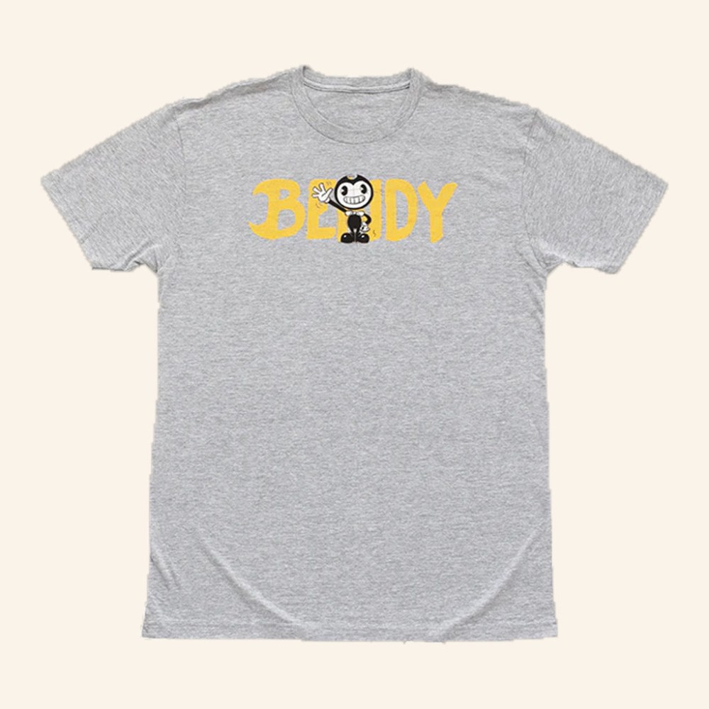 Bendy Merch Bendy Title Sketch T-Shirt Gifts For Best Friends