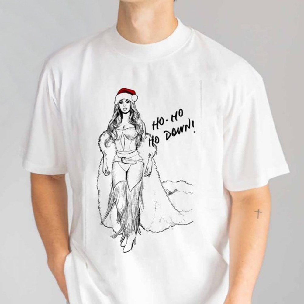 Beyonce Hodown Christmas Holiday T-Shirt Beyonce Merch Christmas Gifts For Her