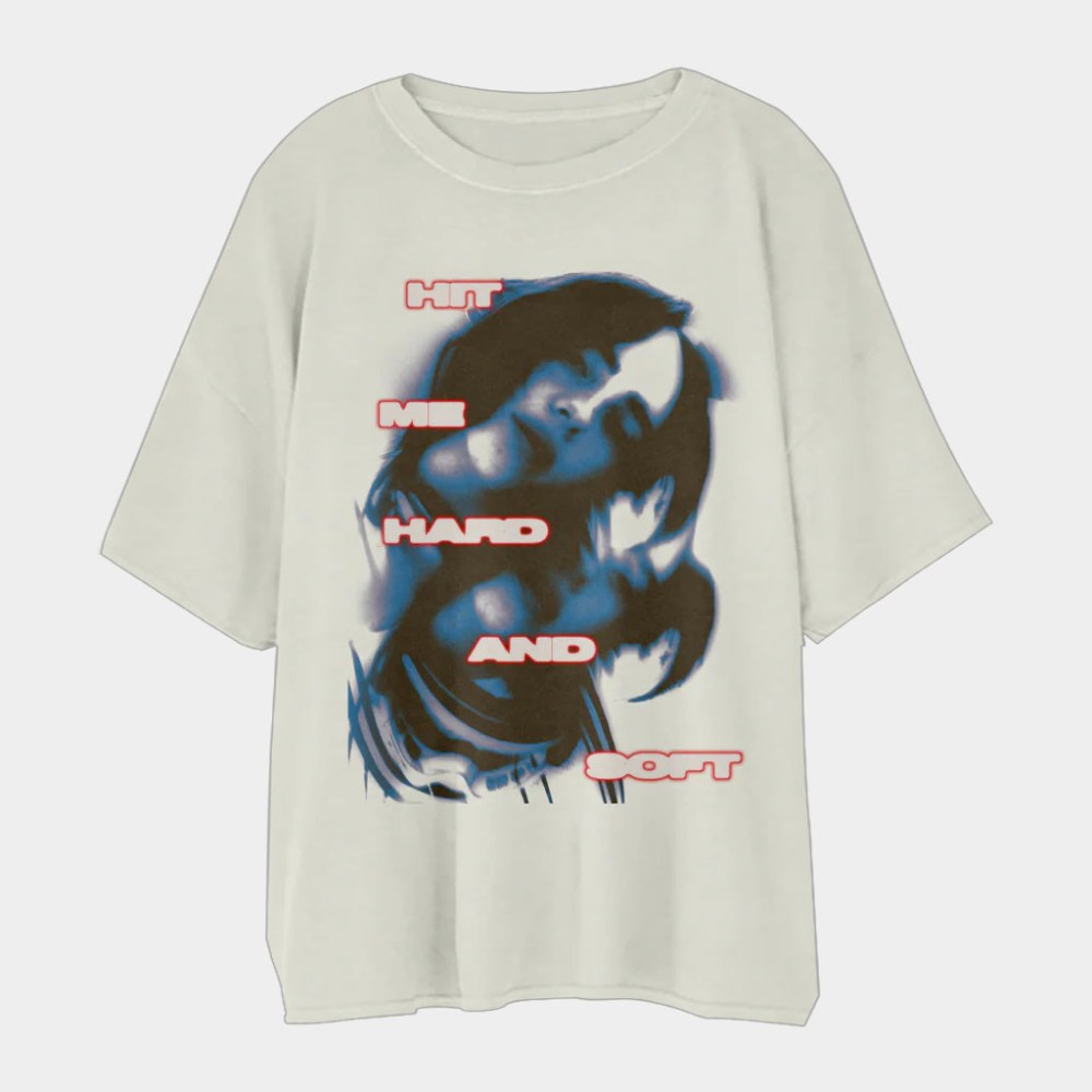 Billie Eilish Merch Blur T-Shirt Hit Me Hard And Soft Shirt Birthday Gifts For Music Lovers