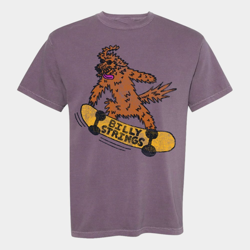 Billy Strings Merch Skateboarder T-Shirt Billy Strings Winter 2026 T-Shirt Gifts For Brother