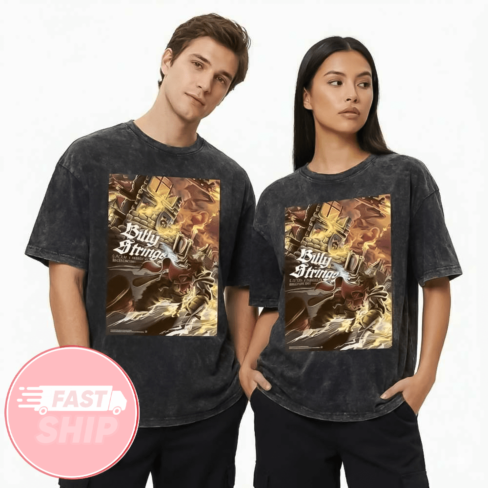 Billy Strings Winter Tour 2026 At Bridgestone Arena Nashville February 20 2026 Single Event Washed T-Shirt
