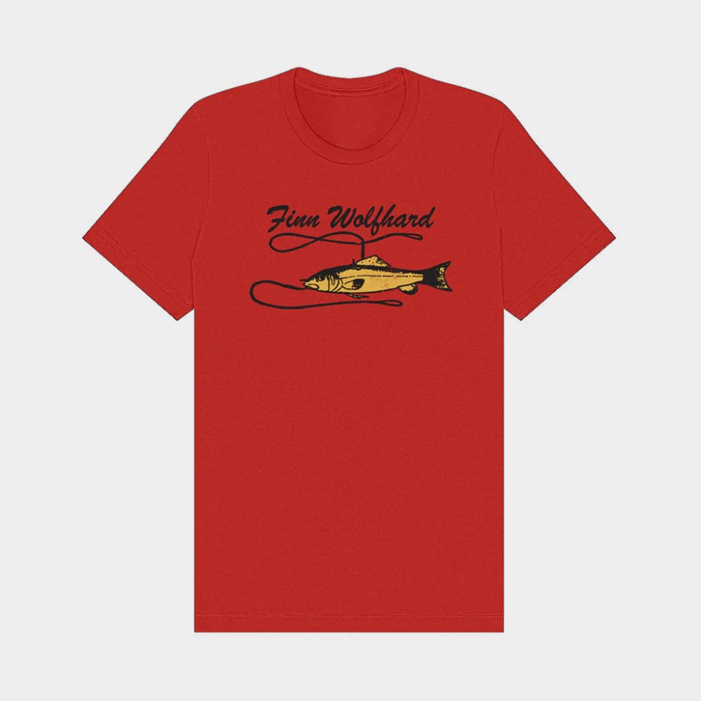 Bingo Merch Finn Wolfhard Fish T-Shirt Birthday Present For Dad