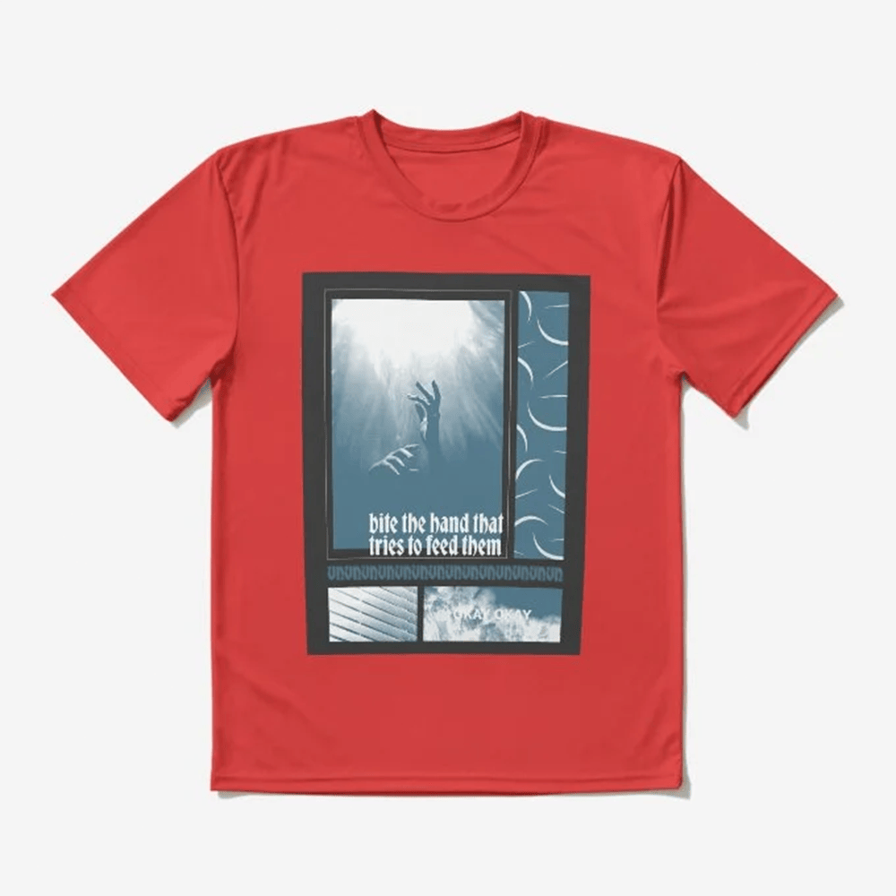 Bite He Hand Baby Keem Song Title Graphic T-Shirt Baby Keem Shirt Gift Ideas For Grown Son