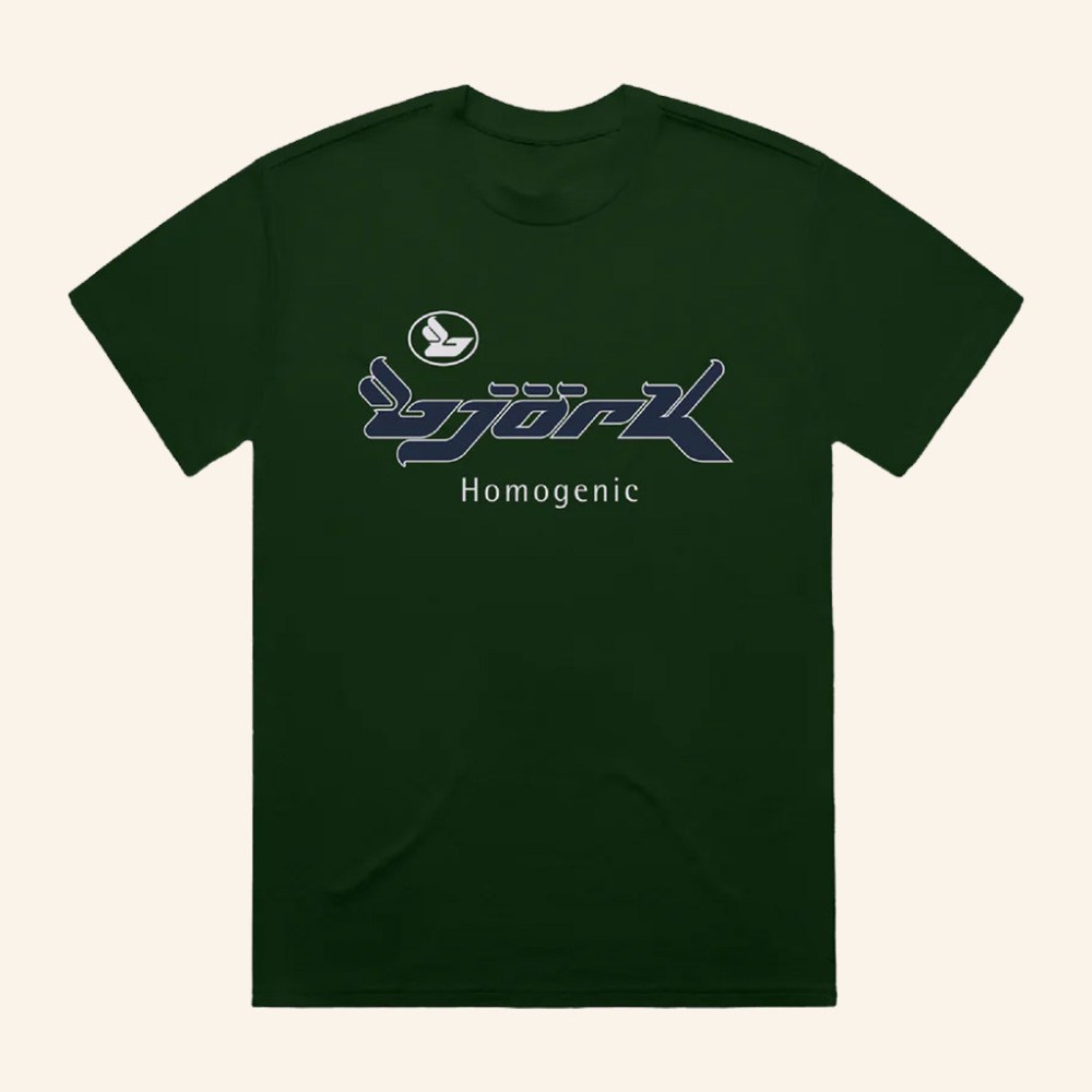 Bjork Merch Homogenic T-Shirt Cool Gifts For Music Lovers