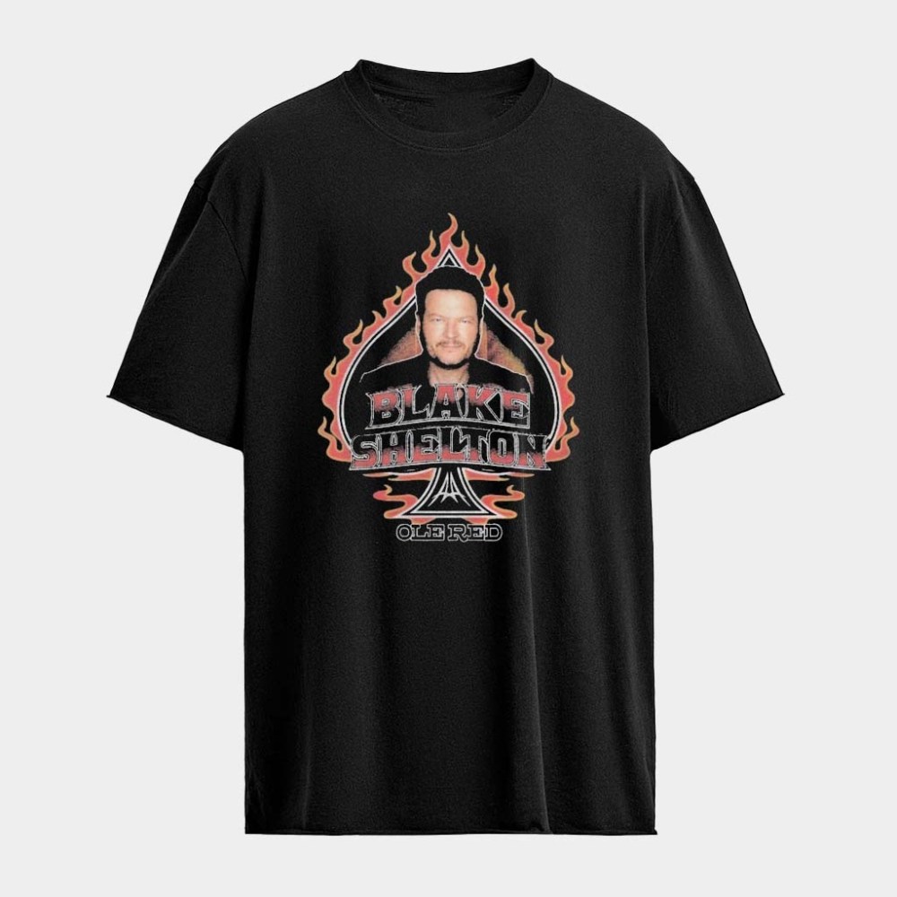 Blake Shelton Ole Red Vegas Blake Of Spades T-Shirt Blake Shelton Merch Fans Gifts