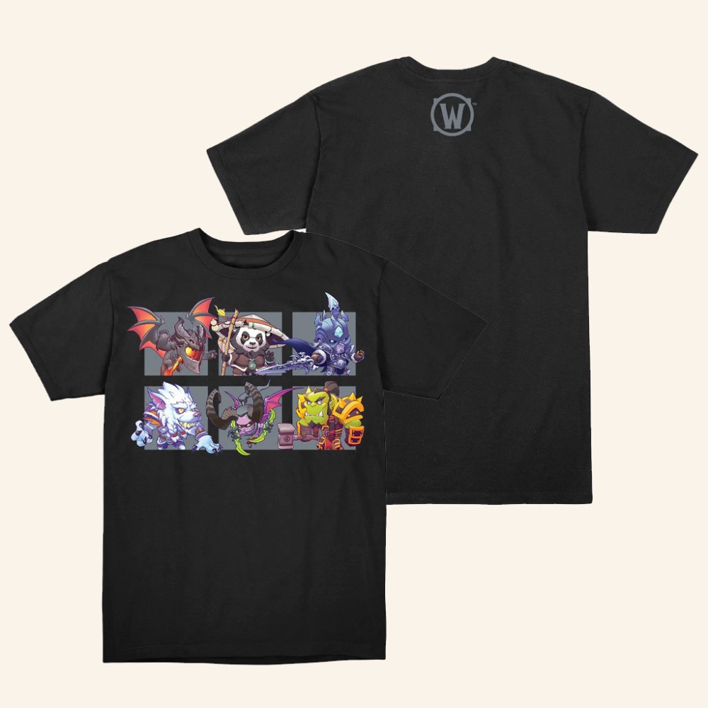 Blizzard Gear Merch World Of Warcraft Cute But Deadly T-Shirt Gifts For Dudes