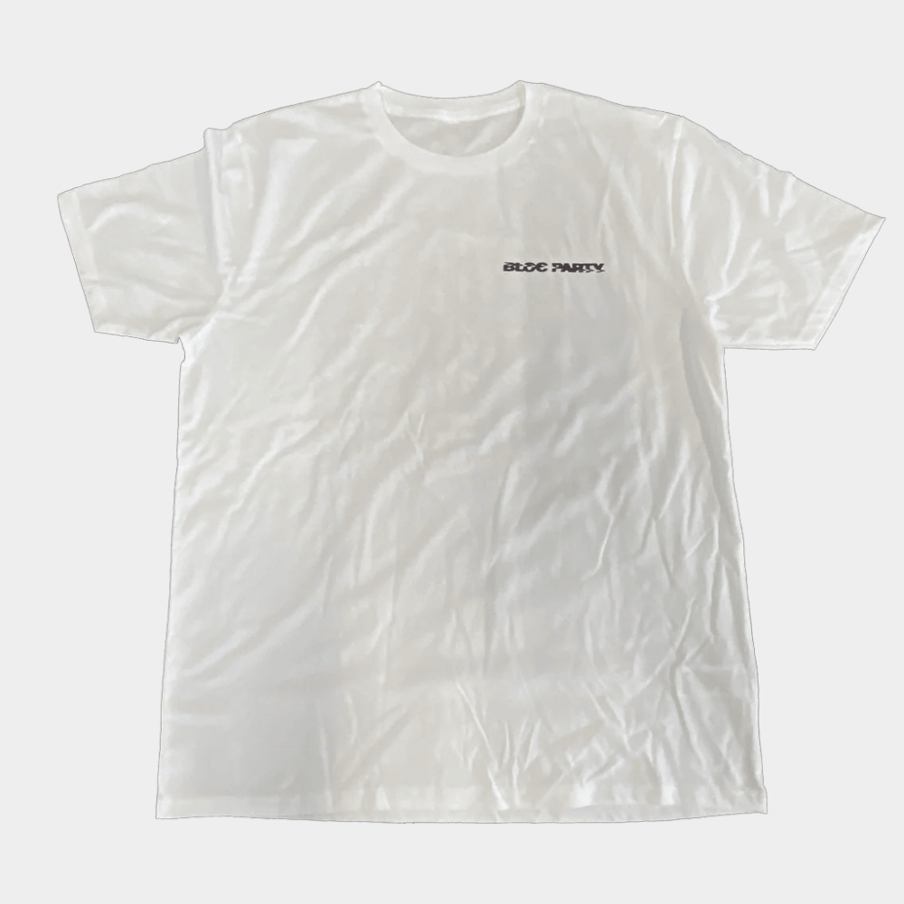 Bloc Party Merch Distort T-Shirt Bloc Party Shirt Best Gifts For Rock Band Fans