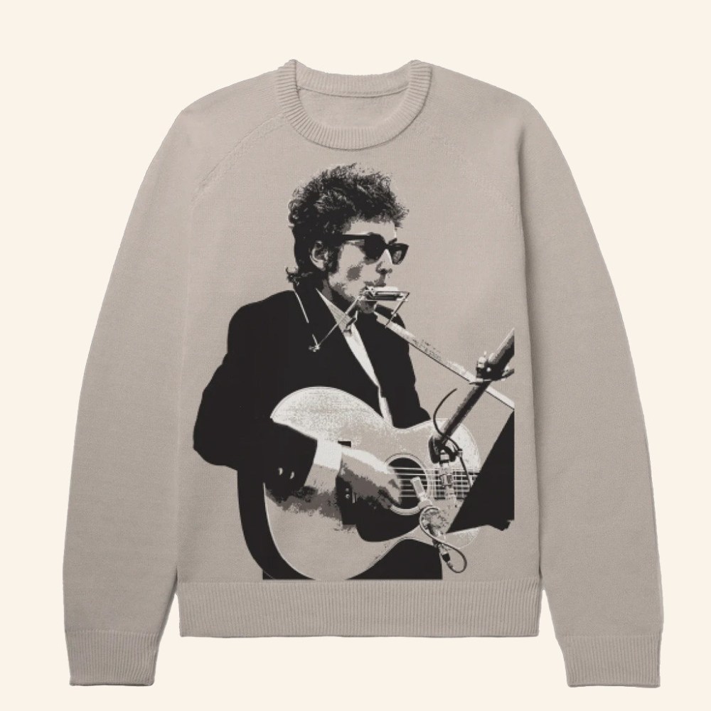 Bob Dylan Merch Bob Dylan Sweater Christmas Gifts For Music Fans