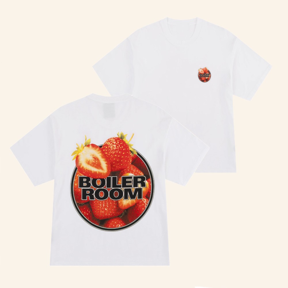 Boiler Room Merch Strawberry Logo T-Shirt Christmas Gifts For Girlfriend