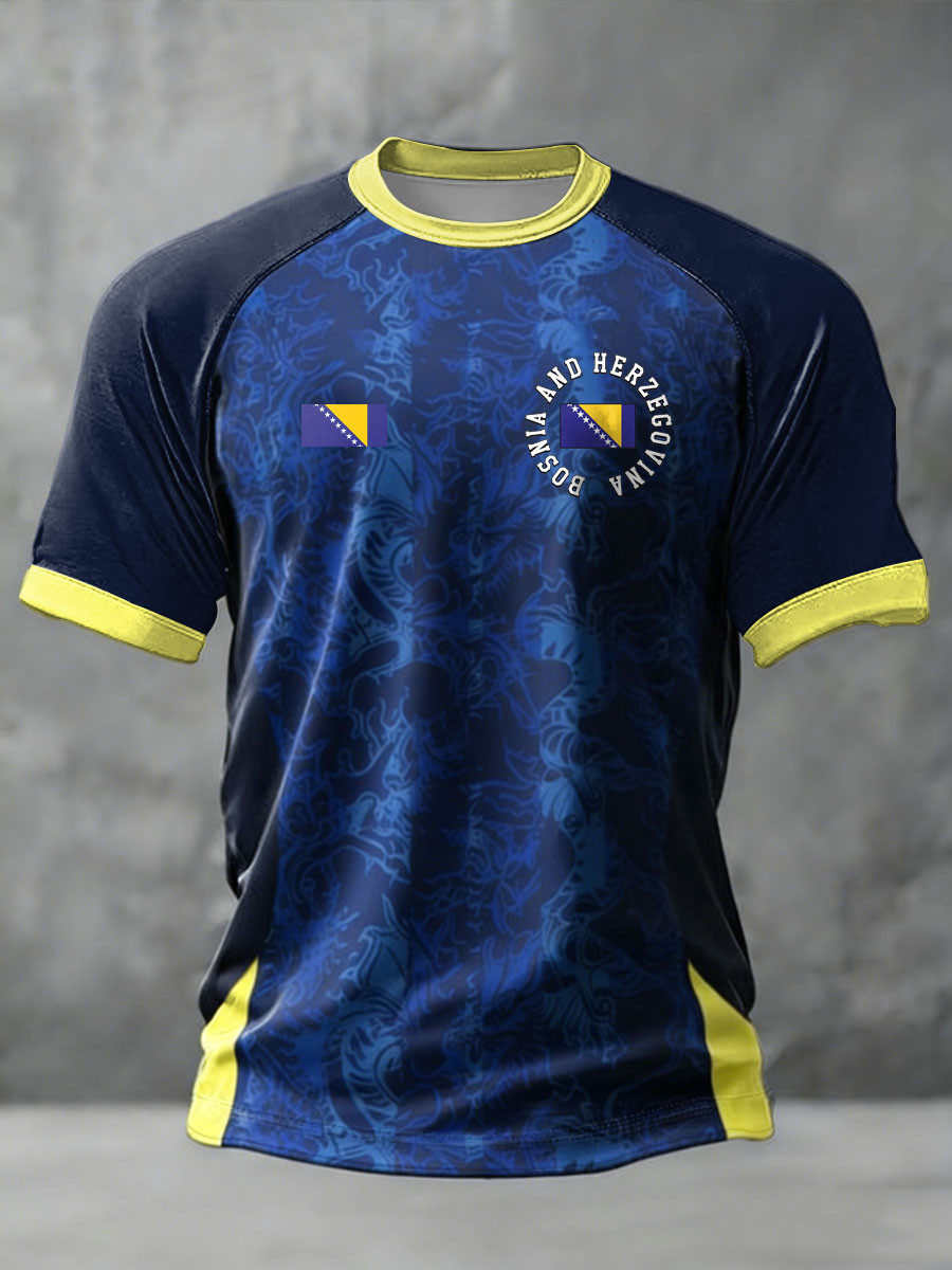 Bosnia And Herzegovina T-Shirt Bosnia Flag FIFA World Cup 2026 Clothing Bosnia Lover Gift